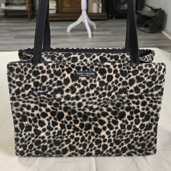 Kate Spade New York Leopard Print Tote Bag - Picture 16 of 16